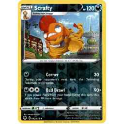Champion's Path - 042/073 - Scrafty - Reverse Holo