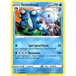 Rebel Clash - 046/192 - Seismitoad - Rare
