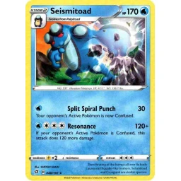 Rebel Clash - 046/192 - Seismitoad - Rare