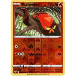Sword & Shield - 037/202 - Sizzlipede - Reverse Holo
