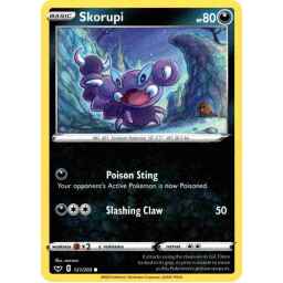 Sword & Shield - 121/202 - Skorupi