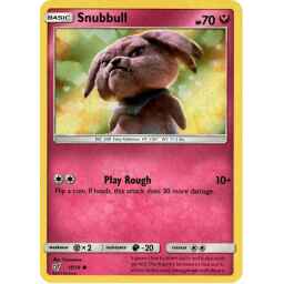 Detective Pikachu - 15/18 - Snubbull - Holo