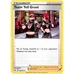 Sword & Shield - 184/202 - Team Yell Grunt