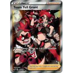 Sword & Shield - 202/202 - Team Yell Grunt