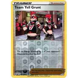 Sword & Shield - 184/202 - Team Yell Grunt - Reverse Holo