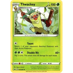 Sword & Shield - 012/202 - Thwackey