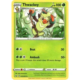 Sword & Shield - 013/202 - Thwackey