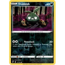 Rebel Clash - 117/192 - Trubbish - Reverse Holo