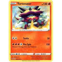 Sword & Shield - 029/202 - Turtonator - Rare