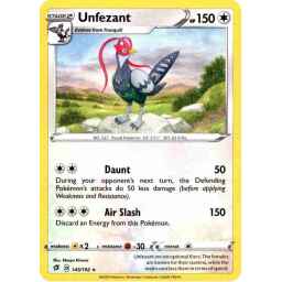 Rebel Clash - 145/192 - Unfezant - Rare