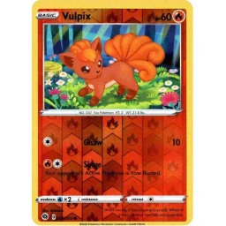 Champion's Path - 006/073 - Vulpix - Reverse Holo