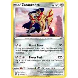 Rebel Clash - 140/192 - Zamazenta - Rare