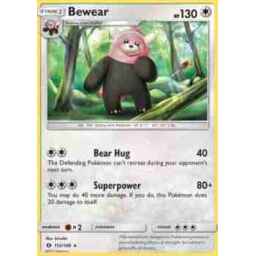 Sun & Moon - 112/149 - Bewear - Rare