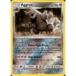 Unbroken Bonds - 125/214 - Aggron - Reverse Holo