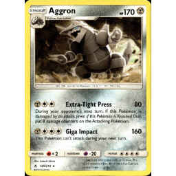 Unbroken Bonds - 125/214 - Aggron - Rare
