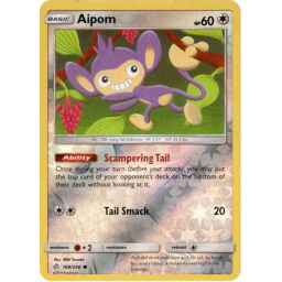 Cosmic Eclipse - 169/236 - Aipom - Reverse Holo