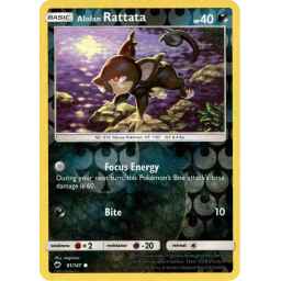 Burning Shadows - 081/147 - Alolan Rattata - Reverse Holo