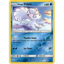 Burning Shadows - 027/147 - Alolan Vulpix - Reverse Holo