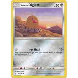 Ultra Prism - 078/156 - Alolan Diglett
