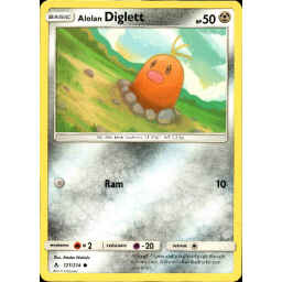 Unbroken Bonds - 122/214 - Alolan Dugtrio - Rare