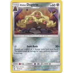 Ultra Prism - 079/156 - Alolan Dugtrio