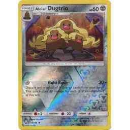 Ultra Prism - 079/156 - Alolan Dugtrio - Reverse Holo