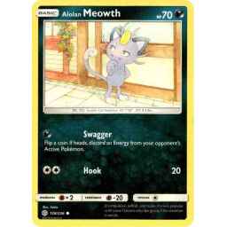 Cosmic Eclipse - 128/236 - Alolan Meowth