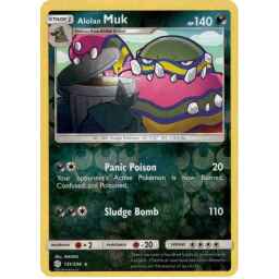 Cosmic Eclipse - 131/236 - Alolan Muk - Reverse Holo