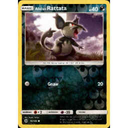 Sun & Moon - 076/149 - Alolan Rattata - Reverse Holo