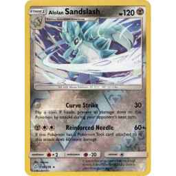 Cosmic Eclipse - 138/236 - Alolan Sandslash - Reverse Holo