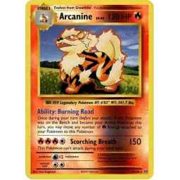 Evolutions - 018/108 - Arcanine - Reverse Holo