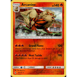 Unbroken Bonds - 022/214 - Arcanine - Reverse Holo