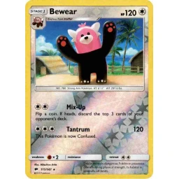 Burning Shadows - 111/147 - Bewear - Reverse Holo