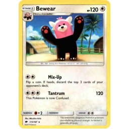 Burning Shadows - 111/147 - Bewear - Rare