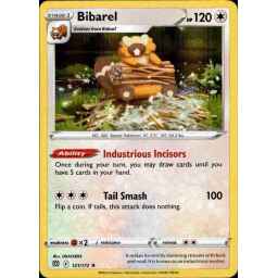 Brilliant Stars - 121/172 - Bibarel - Holo Rare