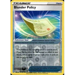 Brilliant Stars - 131/172 - Blunder Policy - Reverse Holo