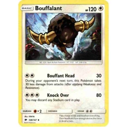 Burning Shadows - 108/147 - Bouffalant