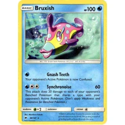 Burning Shadows - 038/147 - Bruxish - Rare