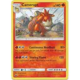 Crimson Invasion - 014/111 - Camerupt - Rare