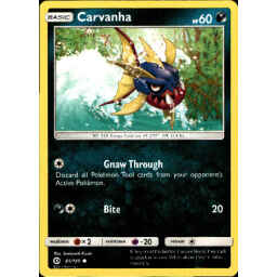 Sun & Moon - 081/149 - Carvanha