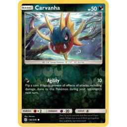 Cosmic Eclipse - 132/236 - Carvanha - Reverse Holo