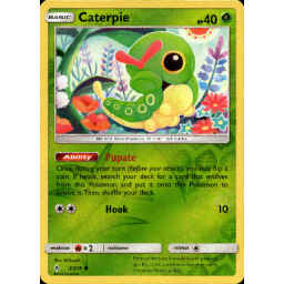 Unbroken Bonds - 002/214 - Caterpie - Reverse Holo