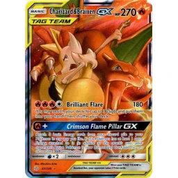 Cosmic Eclipse - 022/236 - Charizard & Braixen GX
