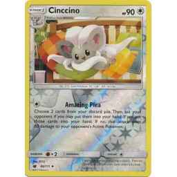 Crimson Invasion - 086/111 - Cinccino - Reverse Holo