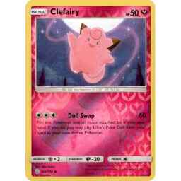 Cosmic Eclipse - 144/236 - Clefairy - Reverse Holo