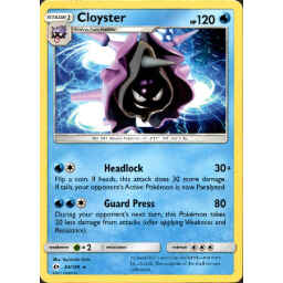 Sun & Moon - 034/149 - Cloyster - Rare