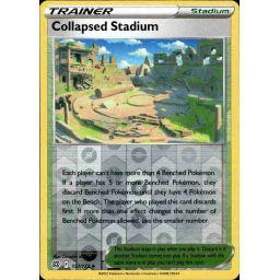 Brilliant Stars - 137/172 - Collapsed Stadium - Reverse Holo