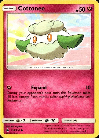 Unbroken Bonds - 139/214 - Cottonee
