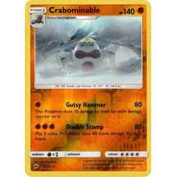 Burning Shadows - 074/147 - Crabominable - Reverse Holo