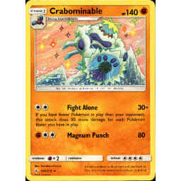 Unbroken Bonds - 105/214 - Crabominable - Rare